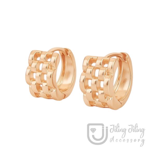 گوشواره حلقه ای ژوپینگ کد0104