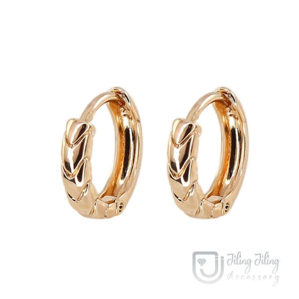 گوشواره حلقه ای ژوپینگ کد0086